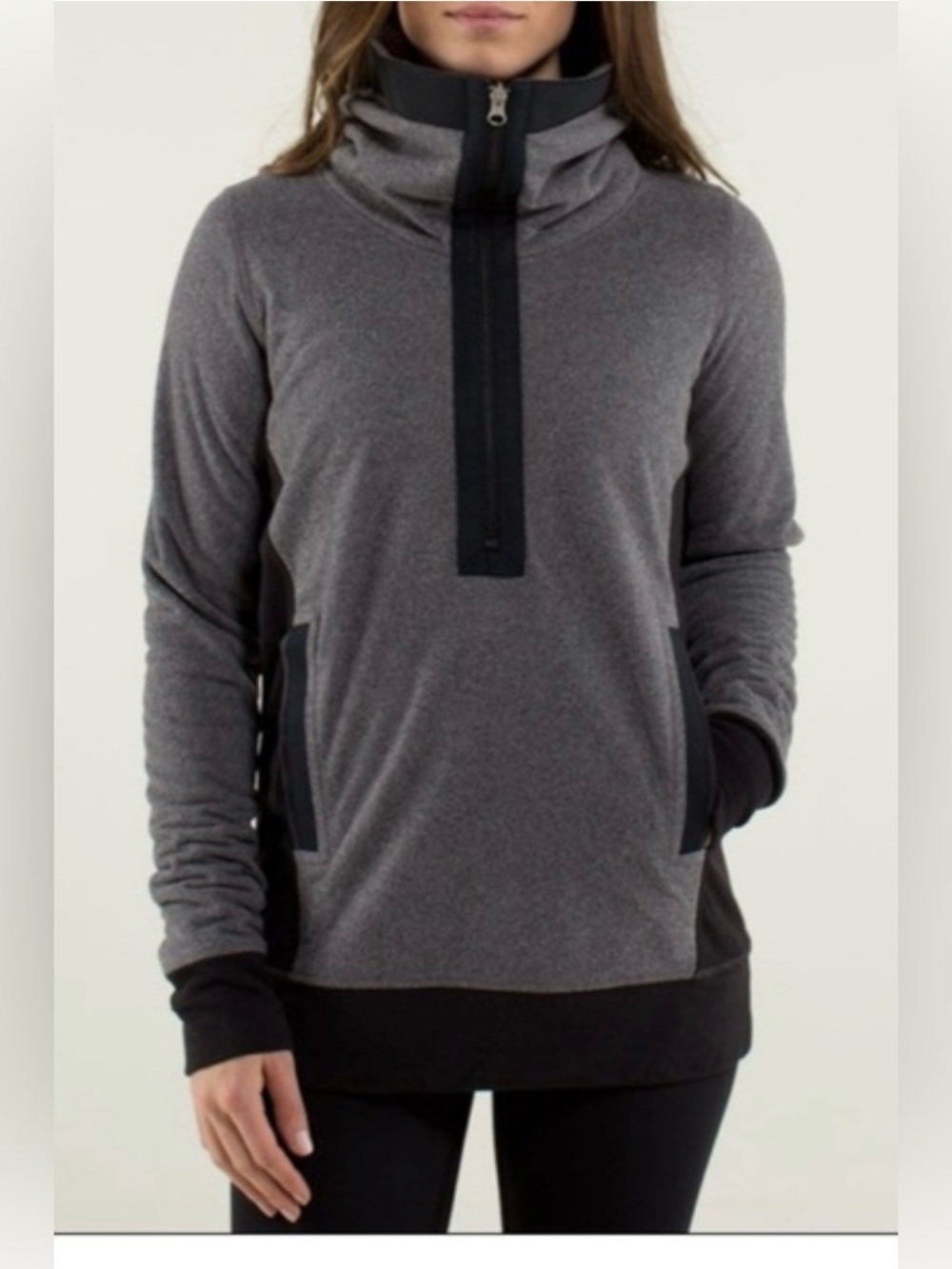 Lululemon Scuba fleece Funnel-Neck Half Zip